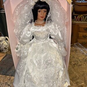 Elegant Bridal Doll designer collectable Memories 21”L